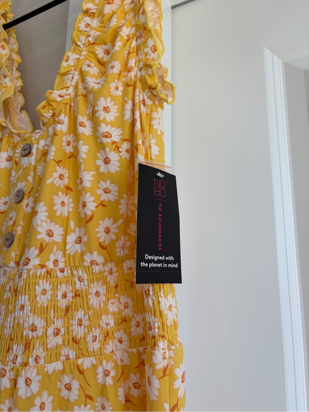NOBO Yellow Daisy Ruffle Sundress - Picture 3 of 3